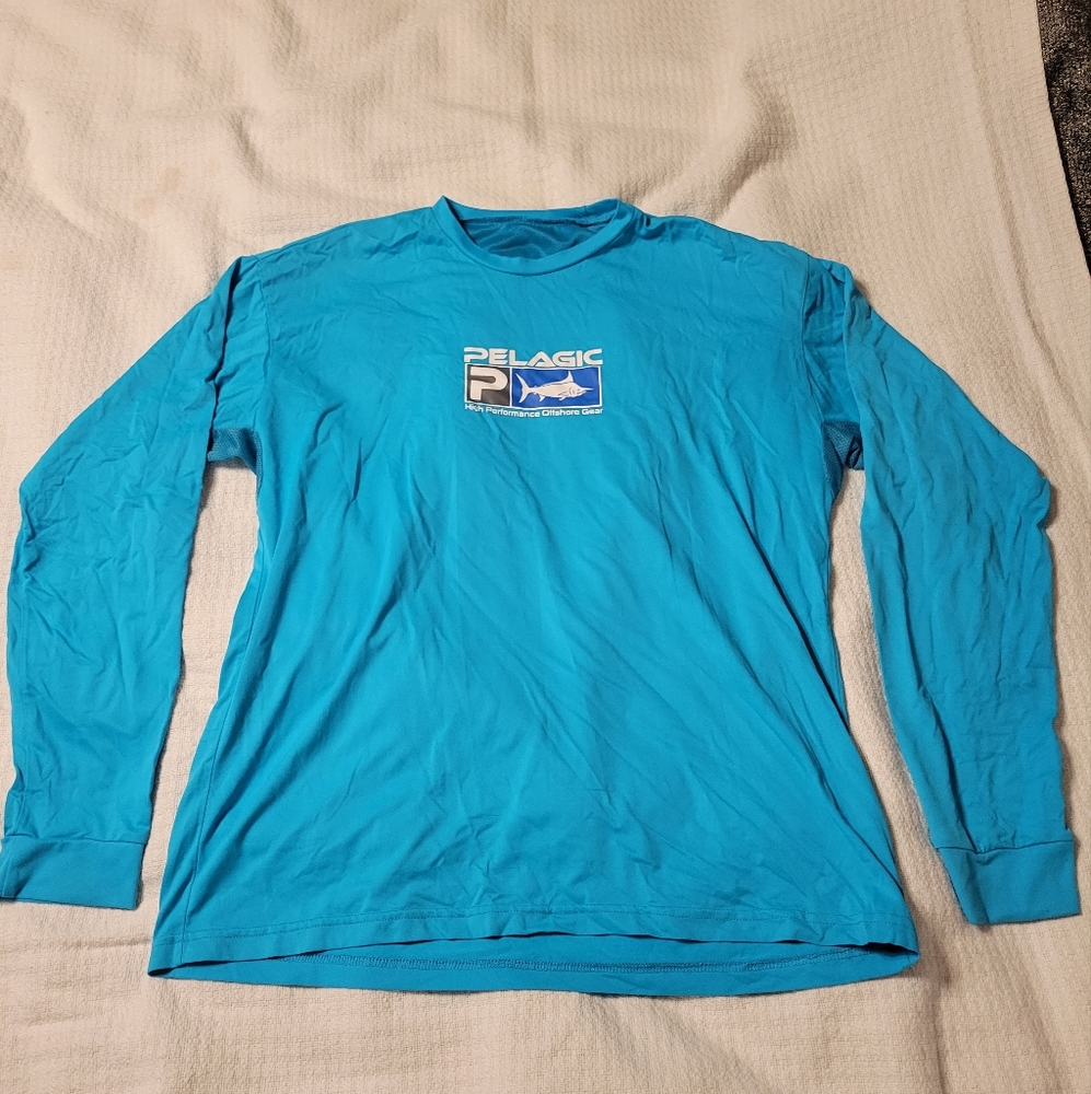 PELAGIC FISHING DRY FIT XL SHIRT